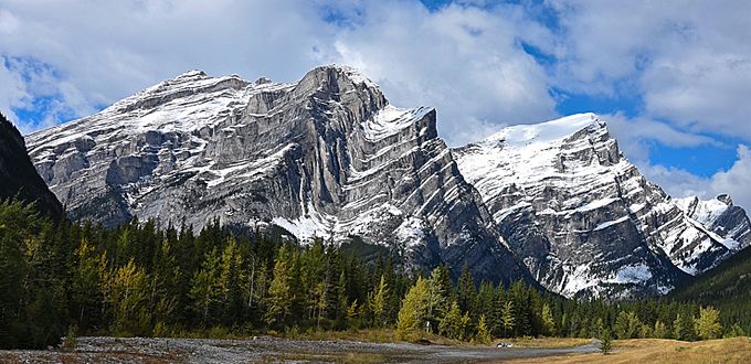 Mount Kidd in Kananaskis Country