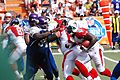 Pat Williams and Ronnie Brown at 2009 Pro Bowl