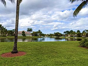 Pembroke Falls, a residential development in Pembroke Pines, Florida