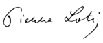 Pierre Loti signature.svg