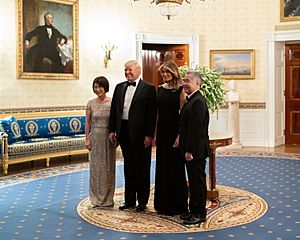 President Trump and First Lady Melania Trump at the Governor's Ball (49522619582)