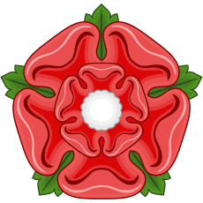 Red Rose Badge of Lancaster