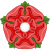 Red Rose Badge of Lancaster.svg