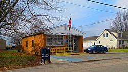 Riga, MI Post Office