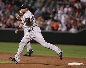 Robinson Canó on August 31, 2009