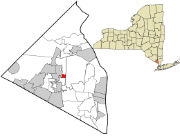 Location in Rockland County and the state of New York.