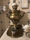 Samovar with teapot