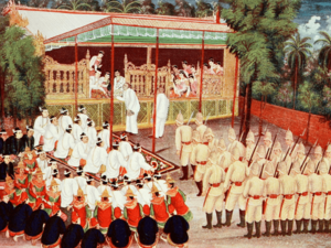 Saya Chone's "Abdication of King Thibaw"