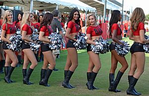 Tampa Bay Buccaneers Cheerleading squad