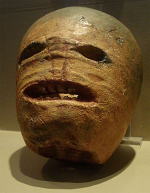 Traditional Irish halloween Jack-o'-lantern