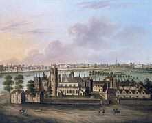 'Lambeth Palace', c1685 MoL