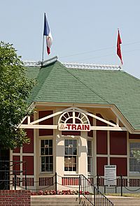 Adventureland, Iowa train station