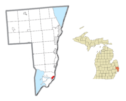 Location within St. Clair County