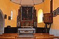 Aurions-Idernes Church Interior