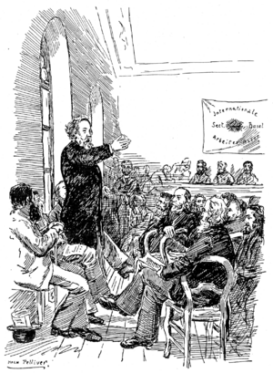 Bakunin speaking