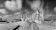 Byland Abbey North Yorkshire UK