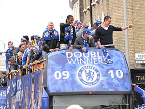 Chelsea double winner 2009-10