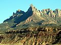 Eagle Crags south of Zion