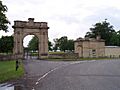 Entrance gates Croome Court