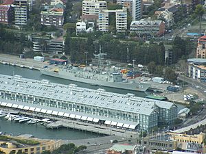 HMAS Sydney at Kuttabul