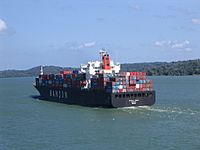 Hanjin Osaka on Gatun Lake