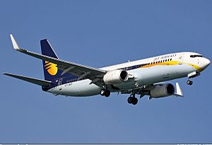 Jet Airways Boeing 737-800 Spijkers