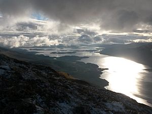 Loch Lomond from the slopes of Ben Lomond