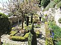 Medieval garden of Sainte-Agnes