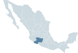 Location within Mexico