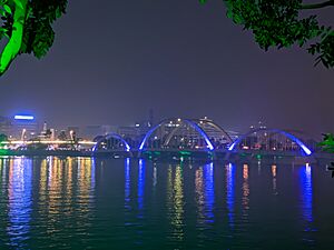 Night view of Hatirjheel