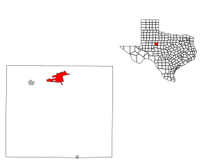 Location of Sweetwater