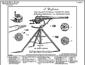 Puckle gun advertisement