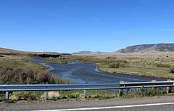 Rio Grande looking south from Colorado State Highway 142.JPG