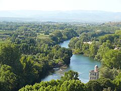 River Orb viewed from Beziers