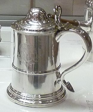 Sheffieldplatebeertankard