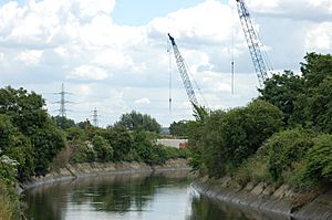 Site of Three Mills Lock