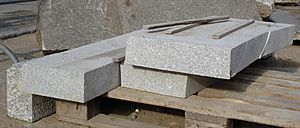 Slabs of granite (Berlin 2008)