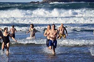 Ted polar plunge