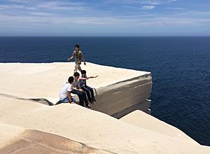 Wedding Cake Rock, December 2014