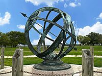 6' Armillary Sphere @ San Jacinto Battle Field, Texas