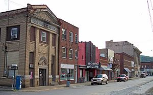 Maywood Avenue in downtown Clendenin in 2007