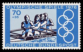 DBP 1976 889 Olympia Rudern