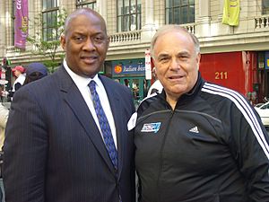 Dwight Evans and Governor Rendell