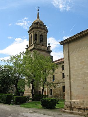 Granon church and the park