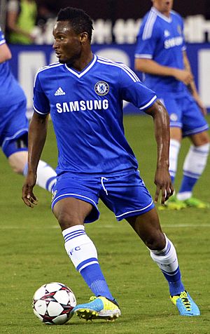 John Obi Mikel 02 Chelsea vs AS-Roma 10AUG2013