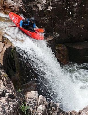 Kayaker Right angle