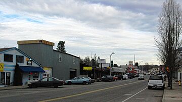 Main Street in Tigard Oregon