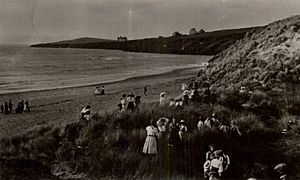 Patch beach, Gwbert-on-Sea