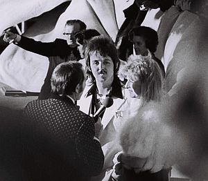 Paul and Linda McCartney