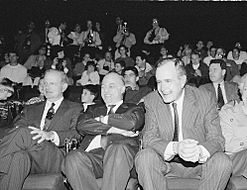 President George Bush Visits Langley Theater